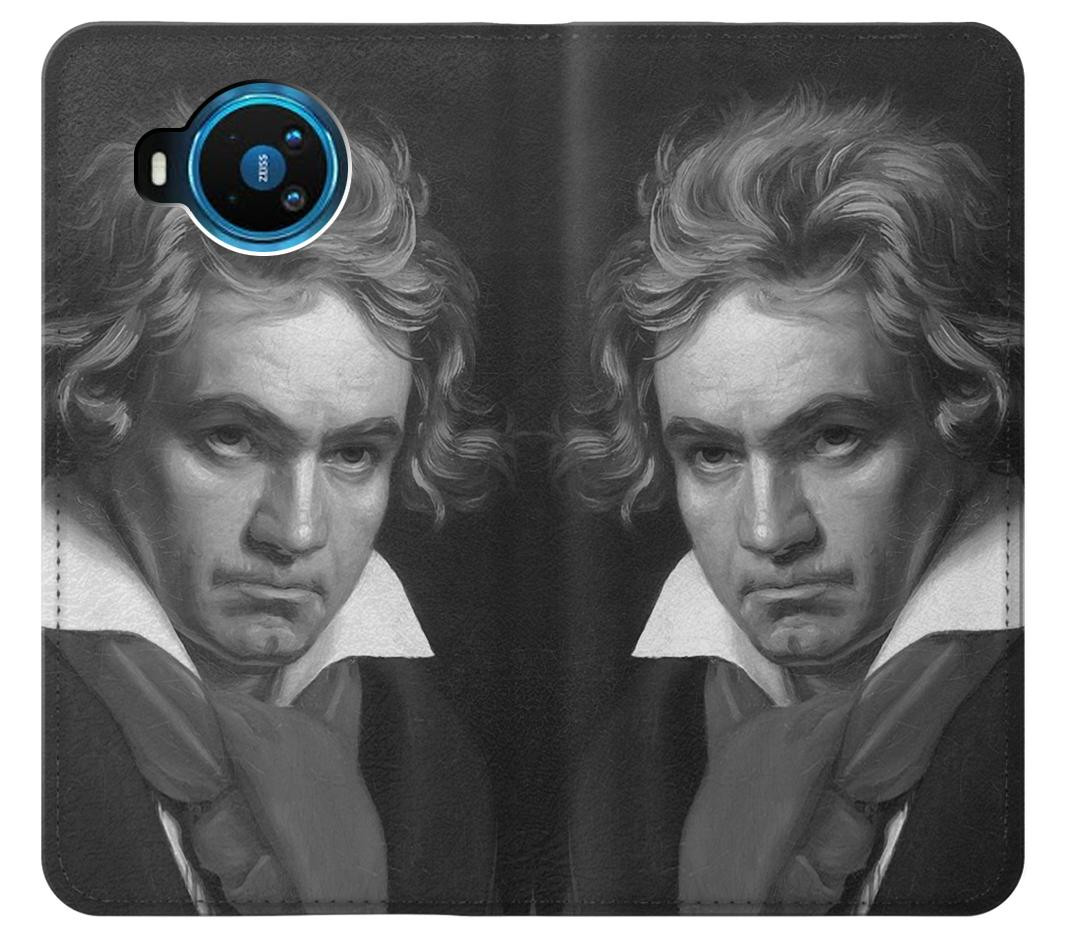 S1930 Beethoven Etui Coque Housse pour Nokia 8.3 5G